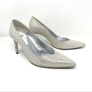 Charles Jourdan Paris Women's Metallic High Heels